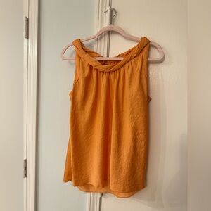 Talbot’s Orange Sleeveless Women's Top